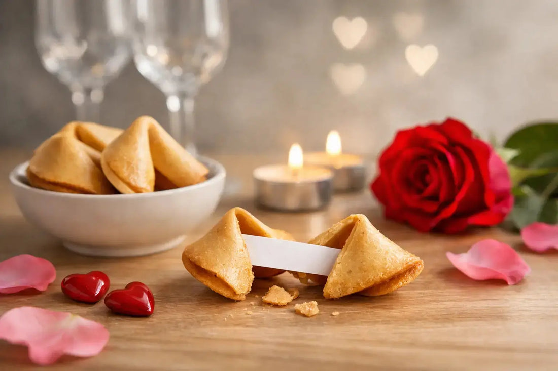 Glückskekse mit romantischen Sprüchen gestalten