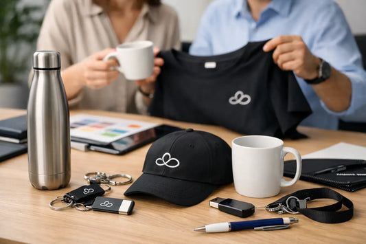 Personalisierte Giveaways für Events testen