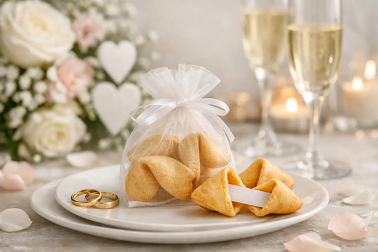 Glückskekse zur Hochzeit: Ideen für Gastgeschenke