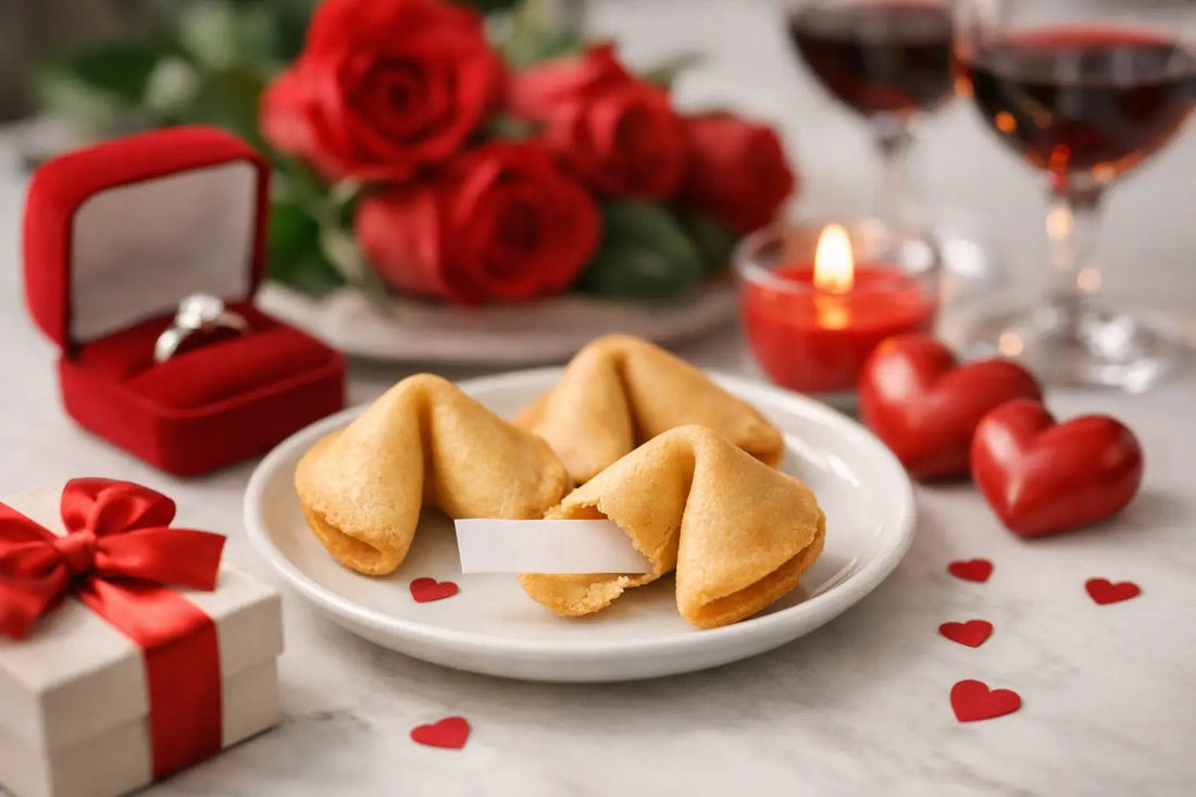 35 Ideen für Valentinstag im Glückskeks - Wunschkeks.de Glückskekse mit Wunschtext ab 1 Stück