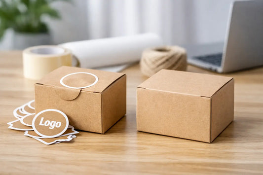 Logo-Sticker oder Standardverpackung wählen?