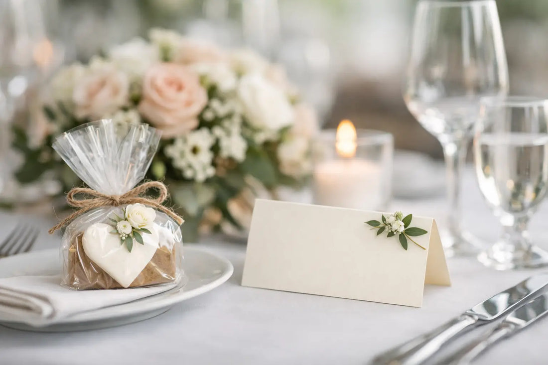 Gastgeschenk oder Tischkarte Hochzeit? Beides!