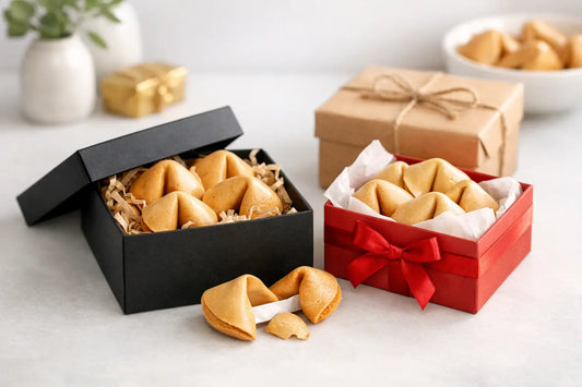 Glückskeks Geschenkbox passend auswählen - so geht's