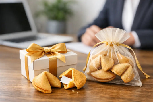 Beispiel Kundengeschenk mit Glückskeks