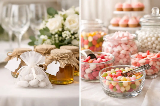 Gastgeschenk Hochzeit oder Candybar - was passt besser?
