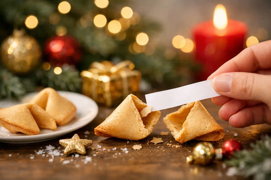 Weihnachtsbotschaft im Glückskeks verschenken