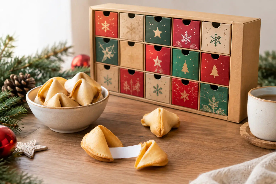 Adventskalender mit Wunschkeksen gestalten