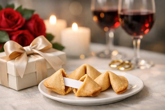 Geschenkidee Jahrestag mit Glückskeks
