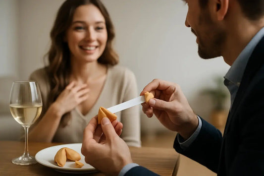 Heiratsantrag mit Glückskeks: So wird’s echt - Wunschkeks.de Glückskekse mit Wunschtext ab 1 Stück