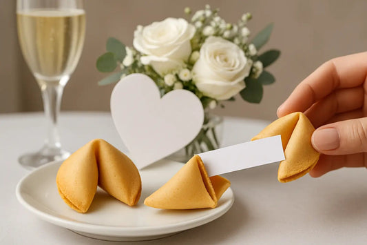 Personalisierte Glückskekse für die Hochzeit - Wunschkeks.de Glückskekse mit Wunschtext ab 1 Stück