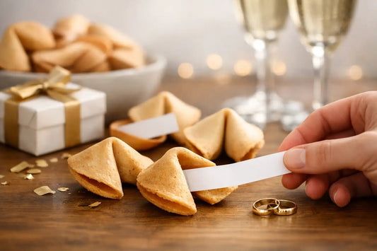 Personalisierte Glückskekse richtig gestalten - Wunschkeks.de Glückskekse mit Wunschtext ab 1 Stück