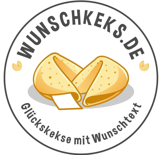 Wunschkeks Glückskekse mit Wunschtext ab 1 Strück