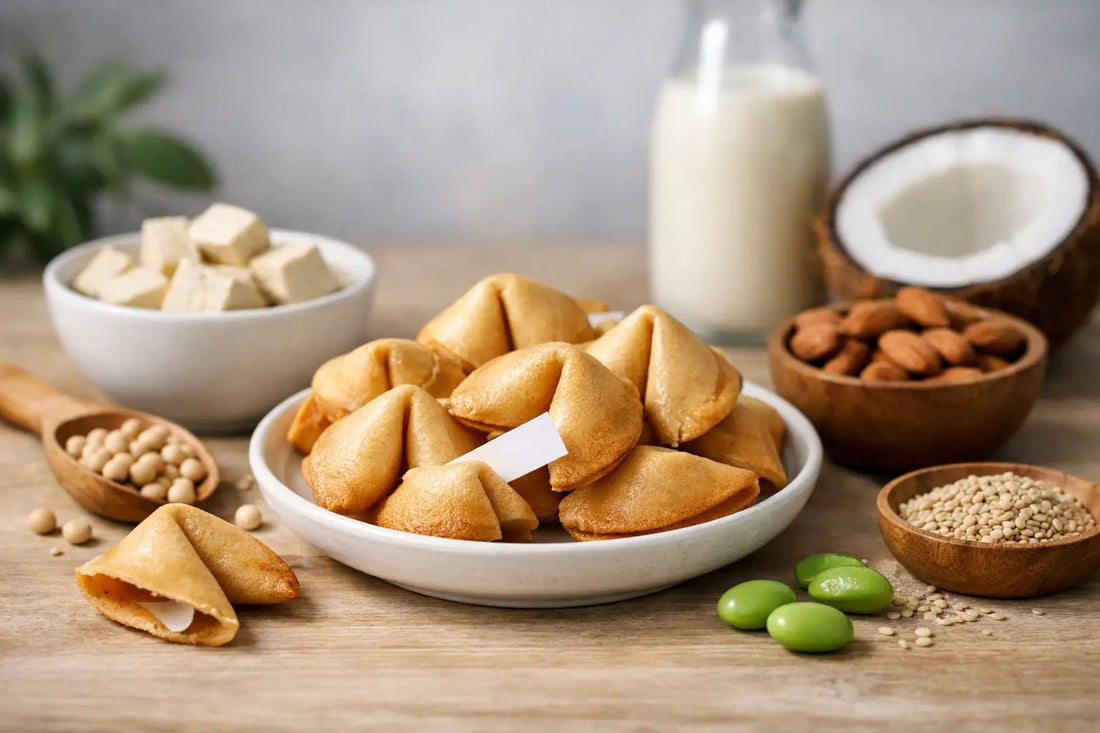 Veganer Glückskeks Geschmack Test im Check - Wunschkeks.de Glückskekse mit Wunschtext ab 1 Stück