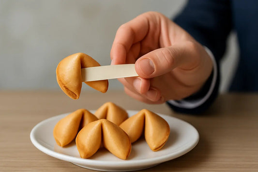 Veganer Glückskeks personalisiert: so klappt’s - Wunschkeks.de Glückskekse mit Wunschtext ab 1 Stück