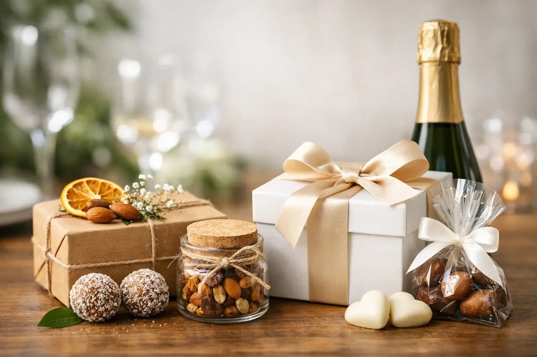 Veganes Gastgeschenk oder klassisch? - Wunschkeks.de Glückskekse mit Wunschtext ab 1 Stück