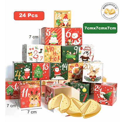 Adventskalender zum Befüllen 24 Boxen