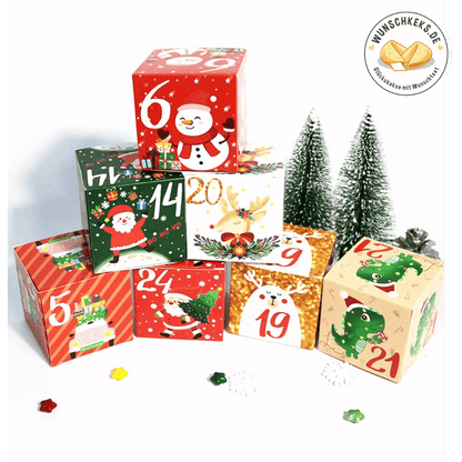 Adventskalender zum Befüllen 24 Boxen