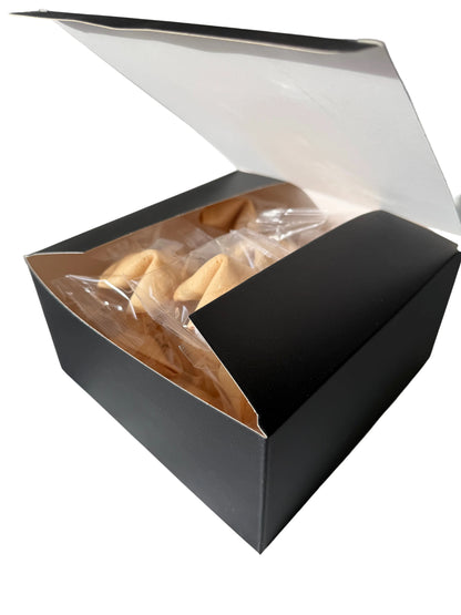 Große Schwarze Geschenkbox 20x20x10 cm