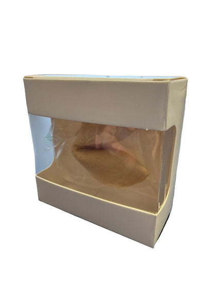 Fenster Schatulle Weiß – Geschenkbox mit Sichtfenster Wunschkeks.de