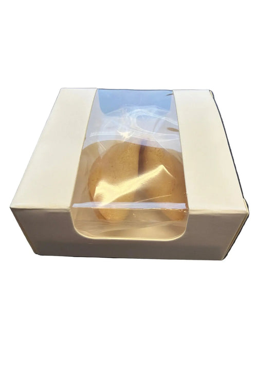 Glückskekse mit Wunschtext in Geschenkbox, ideal für Hochzeit oder Geburtstag
