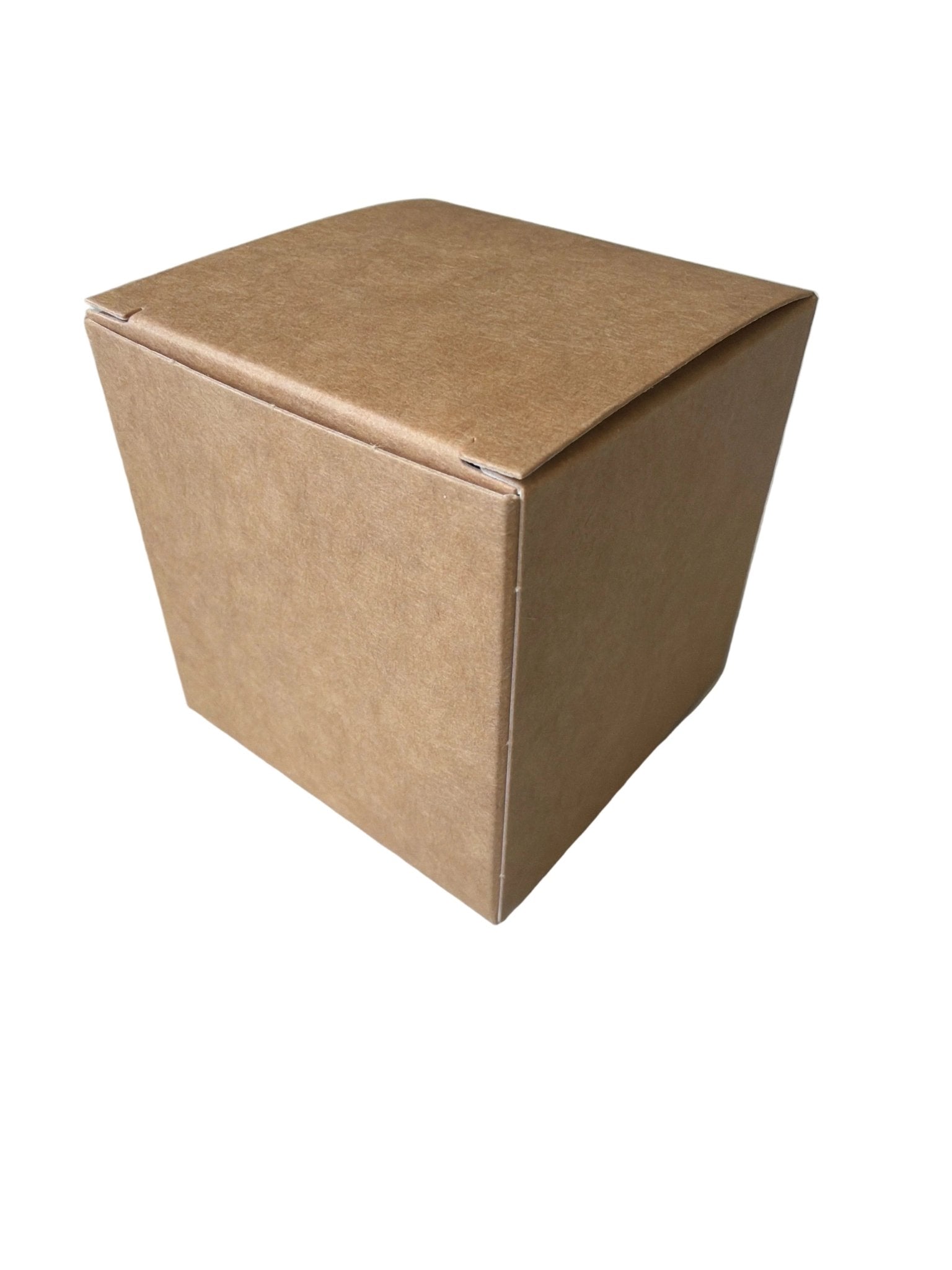 Geschenkbox quadratisch braun - Wunschkeks.de Glückskekse mit Wunschtext ab 1 Stück