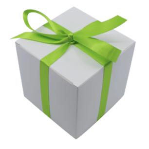 Geschenkbox weiß - Wunschkeks.de Glückskekse mit Wunschtext ab 1 Stück