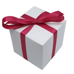 Geschenkbox weiß - Wunschkeks.de Glückskekse mit Wunschtext ab 1 Stück