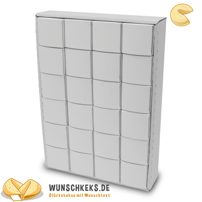 Glückskeks Adventskalender Weihnachtswichtel zum Befüllen - Wunschkeks.de Glückskekse mit Wunschtext ab 1 Stück