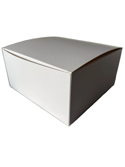 Große weiße Geschenkbox 20x20x10 cm - Wunschkeks.de Glückskekse mit Wunschtext ab 1 Stück