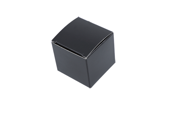 Mini Box schwarz - Wunschkeks.de Glückskekse mit Wunschtext ab 1 Stück