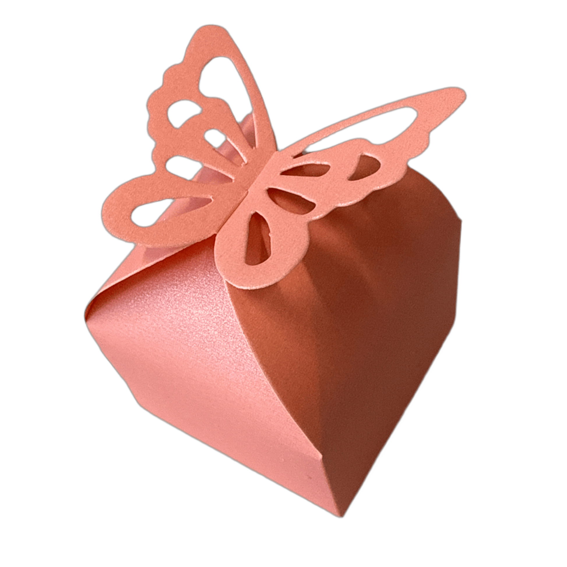 Schmetterlingsbox rosa - Wunschkeks.de Glückskekse mit Wunschtext ab 1 Stück